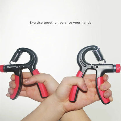 Adjustable Hand Grip Power Exerciser Forearm Wrist Strengthener Gripper