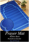 Best For Umrah Gift Ruber Prayer mat available Washable Durable Blue and pink Hajj Umrah Gifts Couple Gift