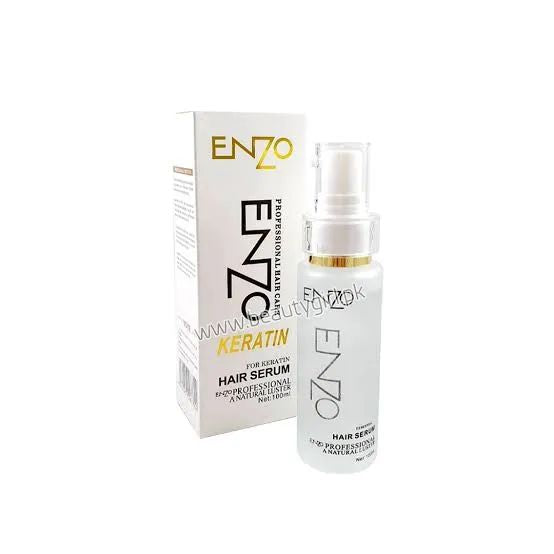 Enzo Professional Keratin Hair Serum for frizzy softness and dry deep nourish Beauty Care enzo hair serum for Men Women 100ml